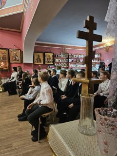 Посещение школьниками Параскевинского храма деревни Горбачиха