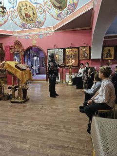 Посещение школьниками Параскевинского храма деревни Горбачиха — фото 4