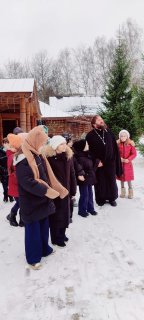 Экскурсия для учащихся школы №14 в храме города Электрогорск