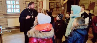 Экскурсия для учащихся школы №14 в храме города Электрогорск — фото 5
