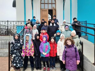 Экскурсия для учащихся гимназии в Казанском храме Павловского Посада