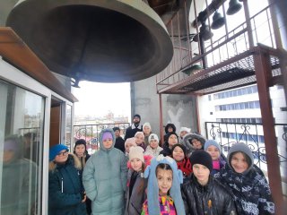 Экскурсия для учащихся гимназии в Казанском храме Павловского Посада — фото 2