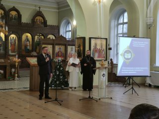Открытие Рождественских образовательных чтений в Никольском храме города Орехово-Зуево — фото 5