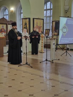 Открытие Рождественских образовательных чтений в Никольском храме города Орехово-Зуево — фото 7