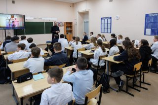 Миссионерские занятия в школе №1 г. Орехово-Зуево в рамках Рождественских чтений — фото 2