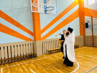 Освящение здания МОУ «Гимназия» в Павловском Посаде — фото 7