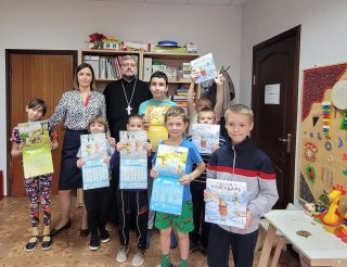 Посещение отделения детской реабилитации №3 социального центра «Шатурский» в день празднования иконы Божией Матери «Всех скорбящих, Радость