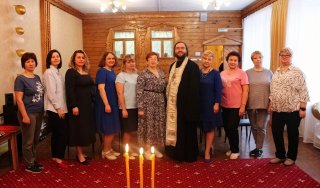 Посещение дошкольного отделения «Ладушки» в деревне Саурово
