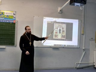 Урок о Покрове Пресвятой Богородицы во 2-м классе Коробковского лицея — фото 4