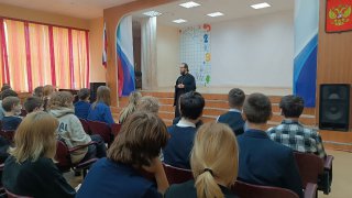 Встреча со священником в МОУ «СОШ №5» города Электросталь — фото 3