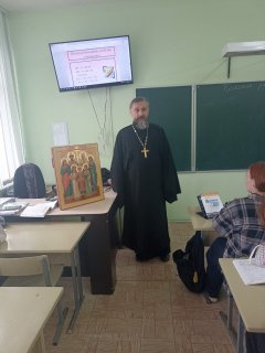 Беседа о семье в Евсеевском корпусе Рахмановской школы — фото 2