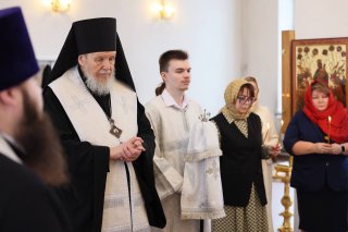 Молебен в Казанском храме для сотрудников Министерства образования Московской области и начальников управлений образования восточного Подмосковья