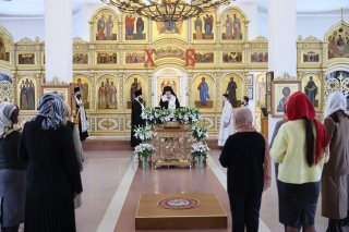 Молебен в Казанском храме для сотрудников Министерства образования Московской области и начальников управлений образования восточного Подмосковья — фото 9