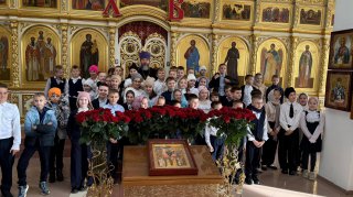 Экскурсия в Казанский храм города Павловский Посад для учащихся МОУ СОШ №10