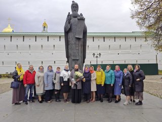 Паломничество педагогов Рахмановской школы в Троице-Сергиеву Лавру
