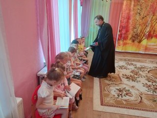 Посещение дошкольного отделения Рахмановской СОШ в деревне Ефимово