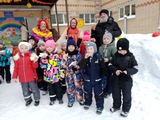 Масленичные гуляния в дошкольном отделении МОУ СОШ №14 «Светлячок» города Электрогорск