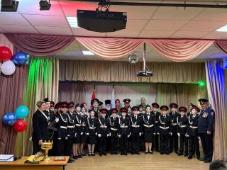 Посвящение в кадеты в Доме культуры рабочего посёлка Большие Дворы