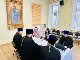 Заседание Координационного Совета с Управлением образования в Никольском храме города Павловский Посад — фото 5
