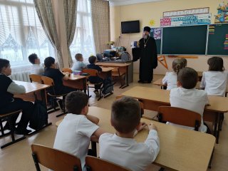 Урок о влиянии поста в МОУ Рахмановской СОШ (Ефимовский корпус)