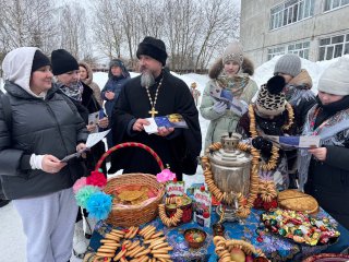 Поздравление с сыропустной неделей в Рахмановской СОШ (Евсеевский корпус) — фото 2