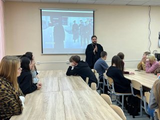 Беседа со студентами в Балашихинском филиале Ногинского колледжа — фото 3