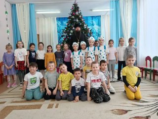 Посещение настоятелем дошкольного отделения «Родничок» МОУ СОШ № 18 в Павловском Посаде