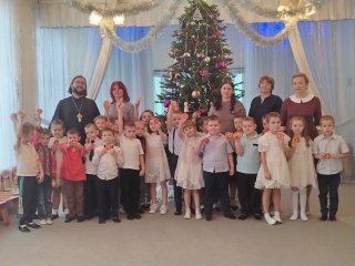 Рождественский утренник в дошкольном отделении «Малыш» МОУ «Гимназия