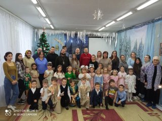 Рождественский праздник в дошкольном отделении «Солнышко» МОУ «Лицей №2