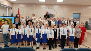 Праздник Рождества Христова в Дрезненской средней школе № 1