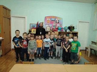 Беседа о Пасхе в дошкольном отделении «Малыш» МОУ «Гимназия» деревни Саурово