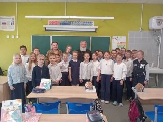 Беседа о Вербном воскресенье в МОУ СОШ №11 (корпус 1) д. Заозерье
