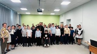 Посещение школы № 8 для обучающихся с ОВЗ в Балашихе представителями Игоревского храма и гимназии «Ковчег
