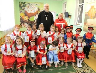 Пасхальный праздник в дошкольном отделении деревни Крупино